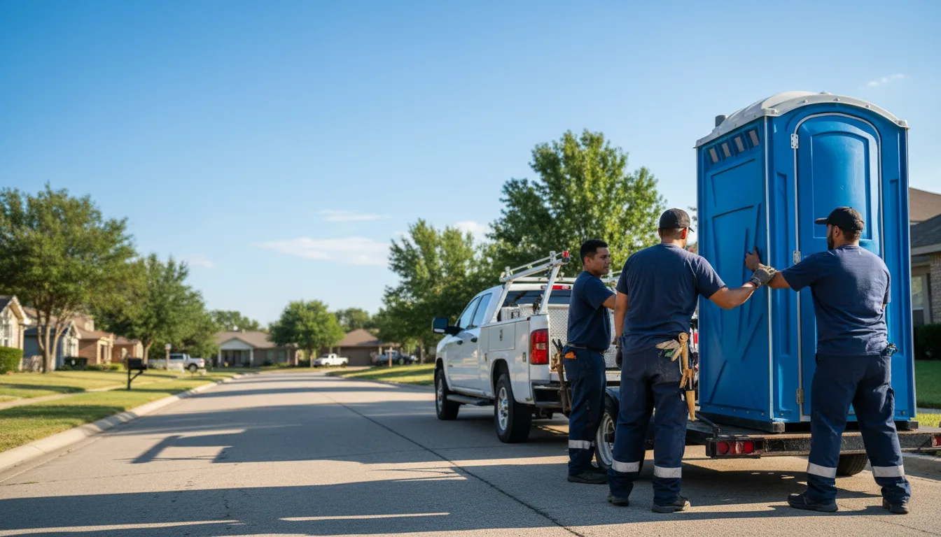 Portable Toilet Rental in Pomona, IL near me